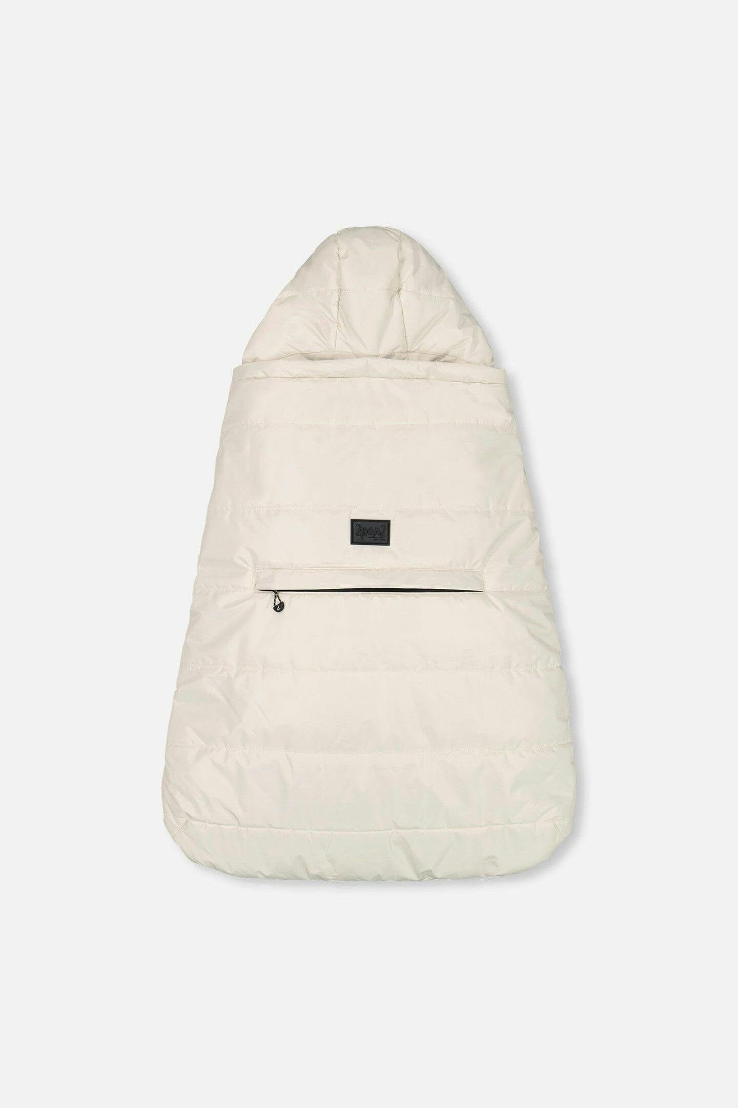 3-In-1 Multifunction Cover For Car Seat, Stroller, And Baby Carrier In Off-White