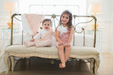 Diagonal Ruffle Footie