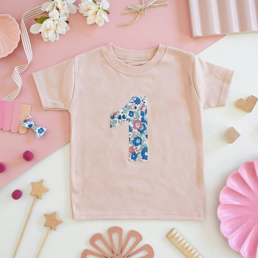 Liberty of London Children's Birthday Short Sleeve T-shirt