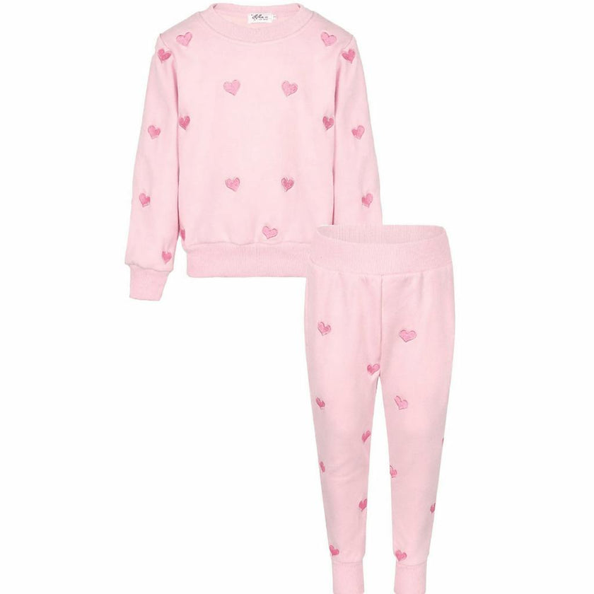 Full Hearts Jogger Set – Teen/Women