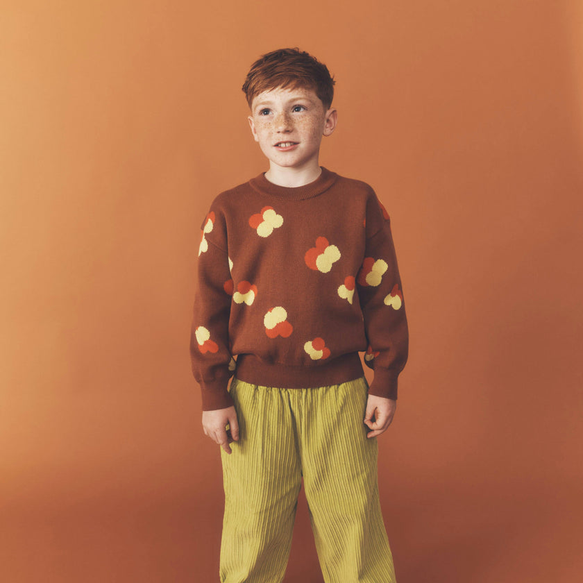 Kids Ever Acid Green Cord Trousers