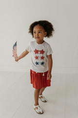 Girl's Short Sleeve Tee in Shades