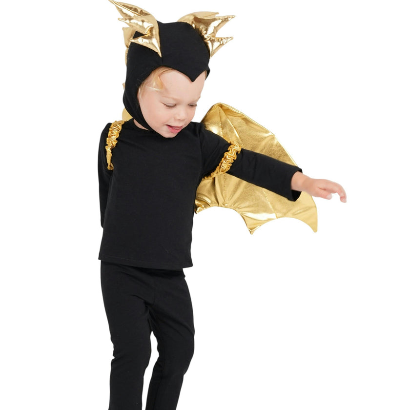 Golden Night Dragon Pajama Costume
