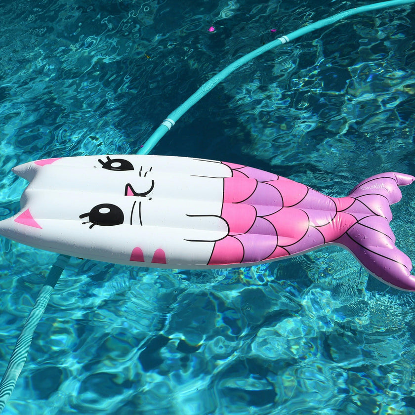 Purrfect Purrmaid Pool Float