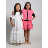 TOULA TIERED RUFFLE BLOUSE