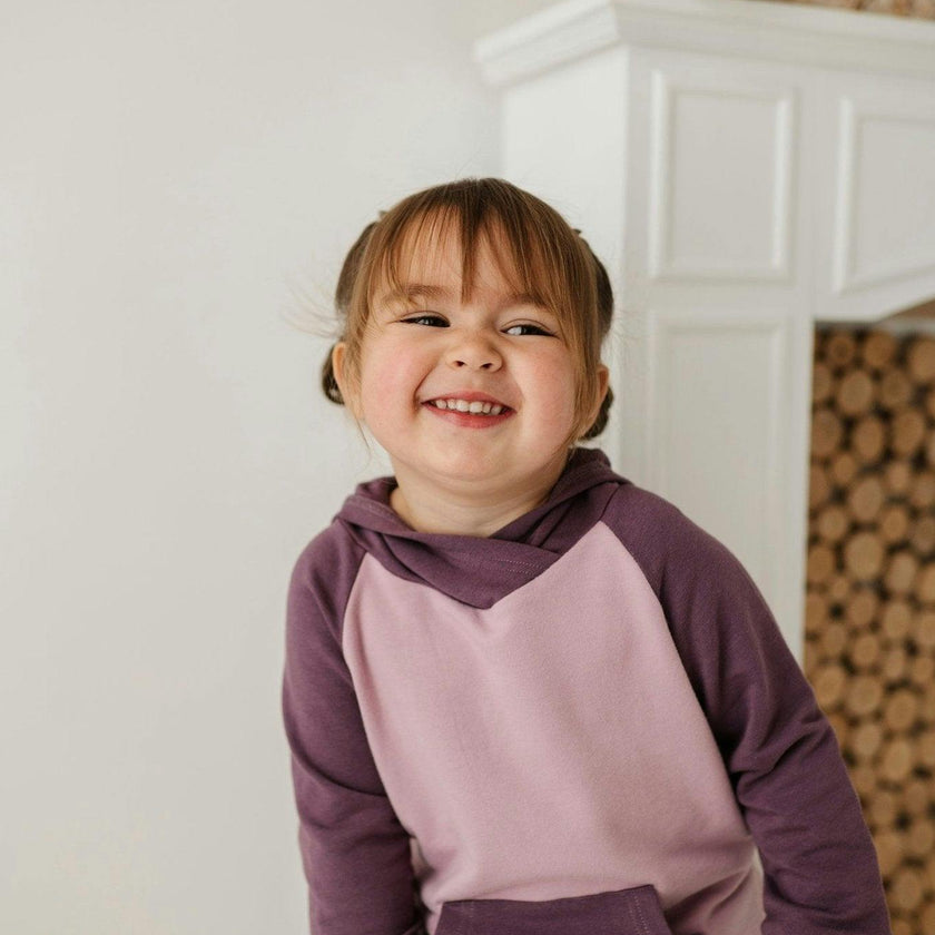 Girl's Raglan Hoodie