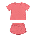 Short Sleeve Cotton Terry Set