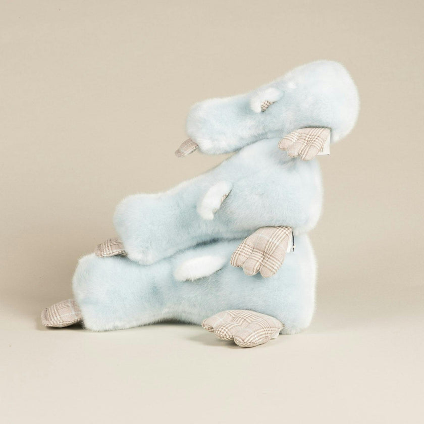 Aglae the Duck | Sky Blue | Scottish Print