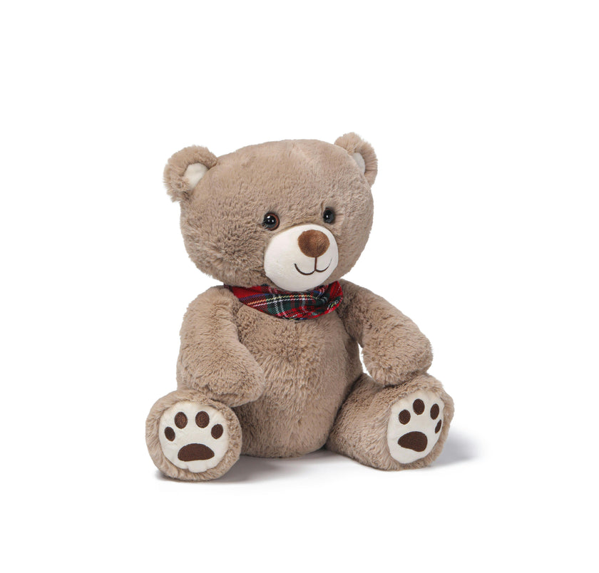 McHugs Gentleman Bear Weighted Plush Animal 25cm