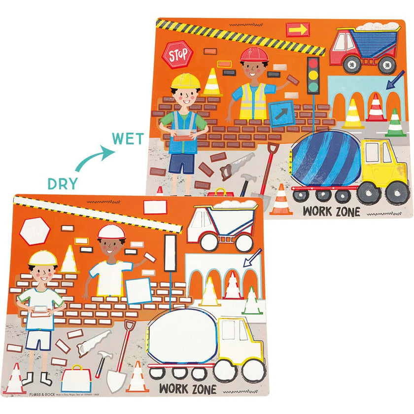 Magic Water Placemats - Construction