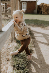 Organic Cotton Modal Legging in Cappuccino