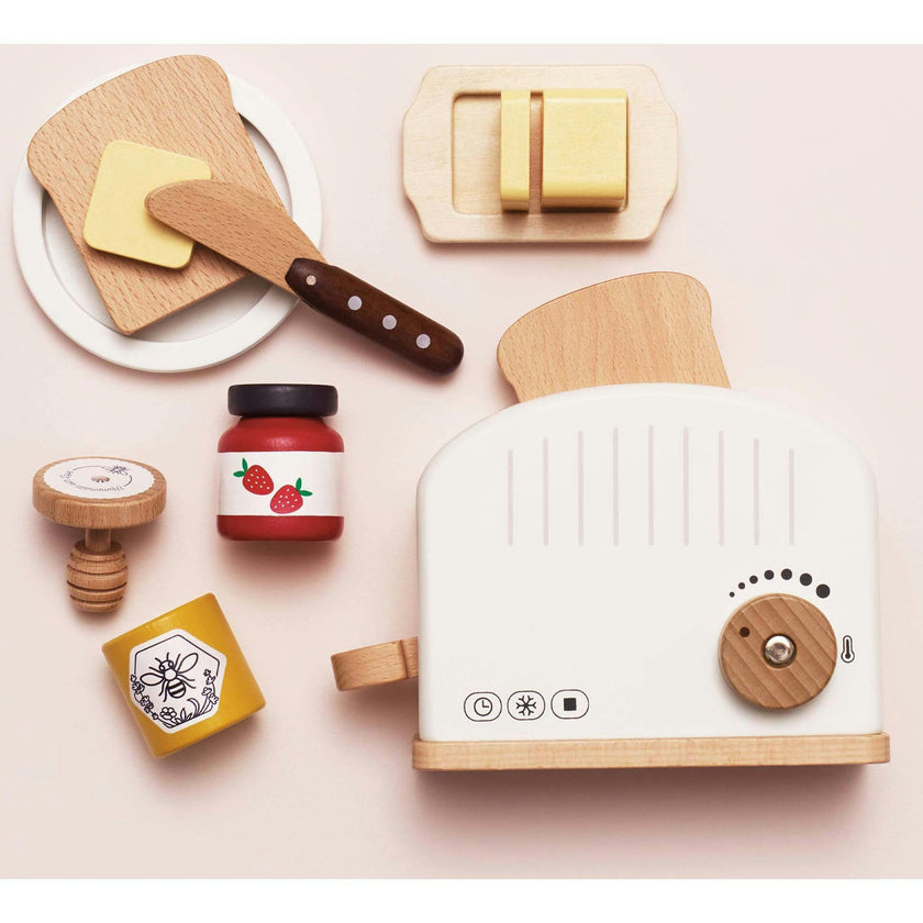 Pop-up Toaster and Breakfast Set