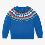 Kids snowflake fair isle sweater