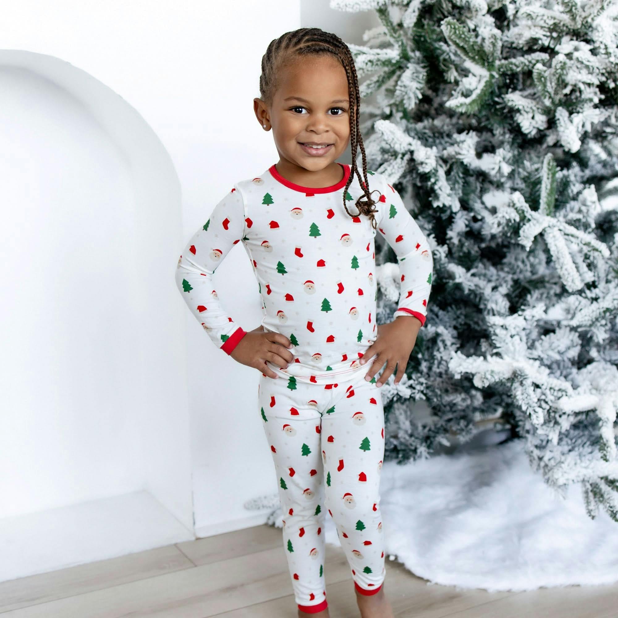 Santa Pajama Set