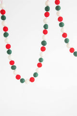 Christmas Ball Felt Garland