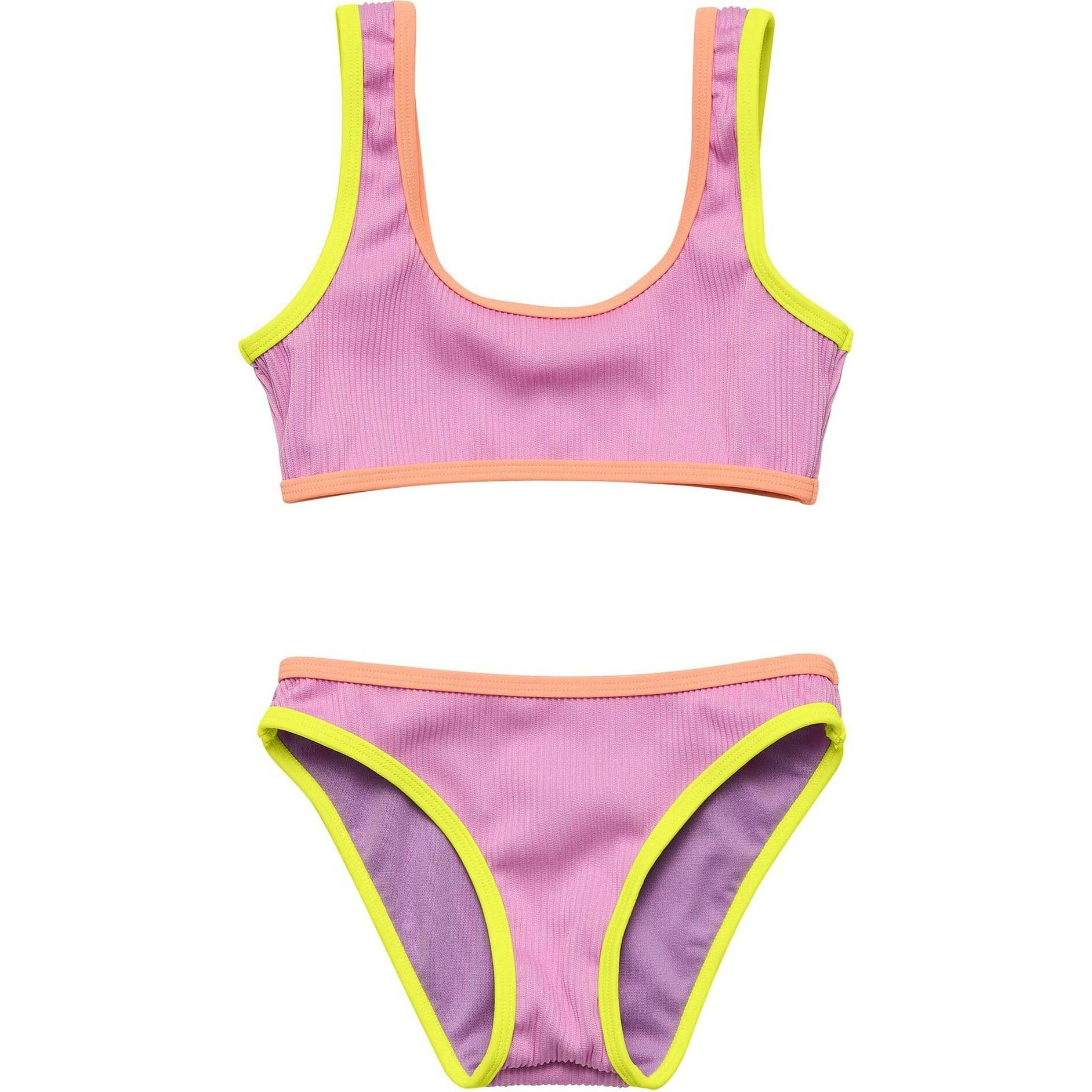 Vacay Pop Recycled Crop Bikini