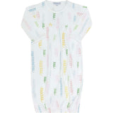 Spirals Print Gown