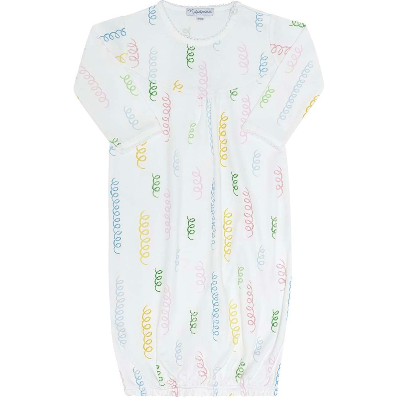 Spirals Print Gown