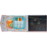 Construction Chalkboard Sketchbook
