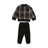 Plaid Unisex Baby Set