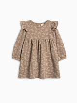 Mika Armhole Ruffle Long Sleeve Dress