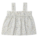 Organic Scalloped Top & Bloomers Set - Tulle Floral