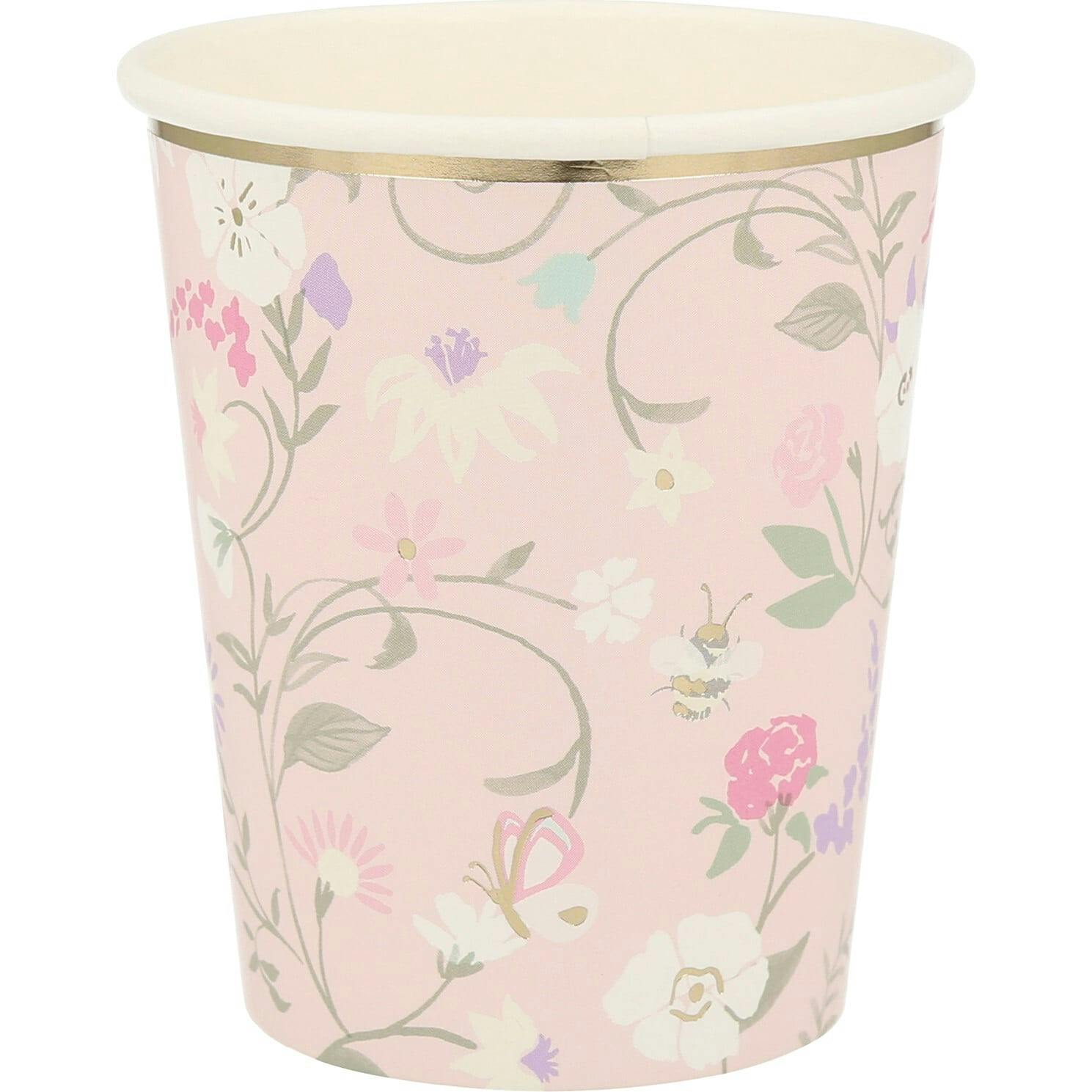 Meri Meri x Ladurée Paris Floral Cups