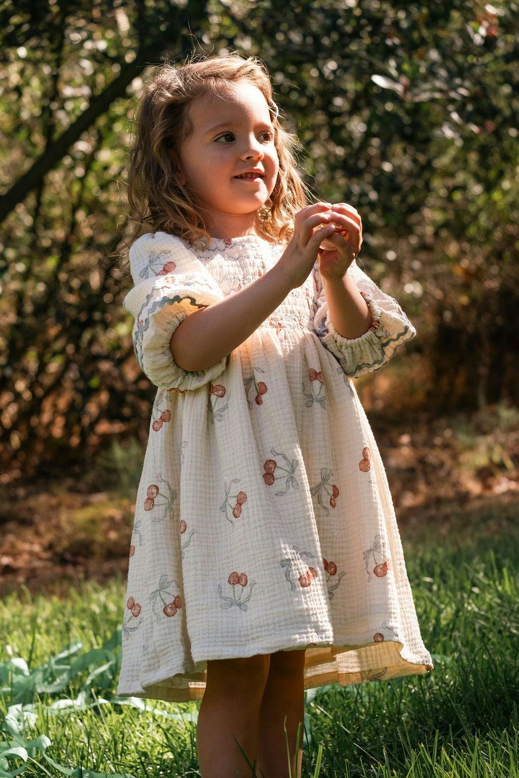 Maeve Dress in Winter Chérie
