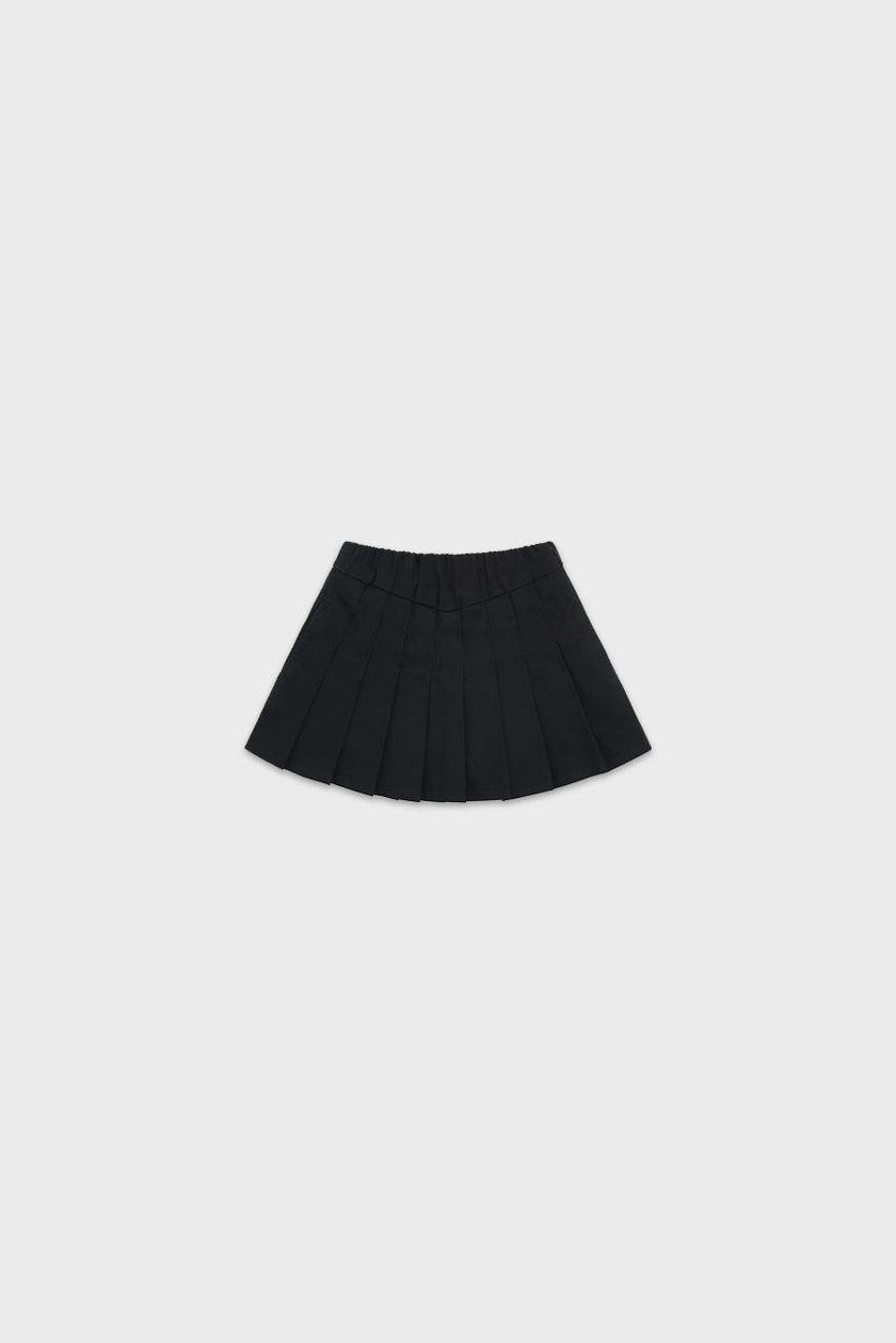 Organic Cotton Pleated Skirt