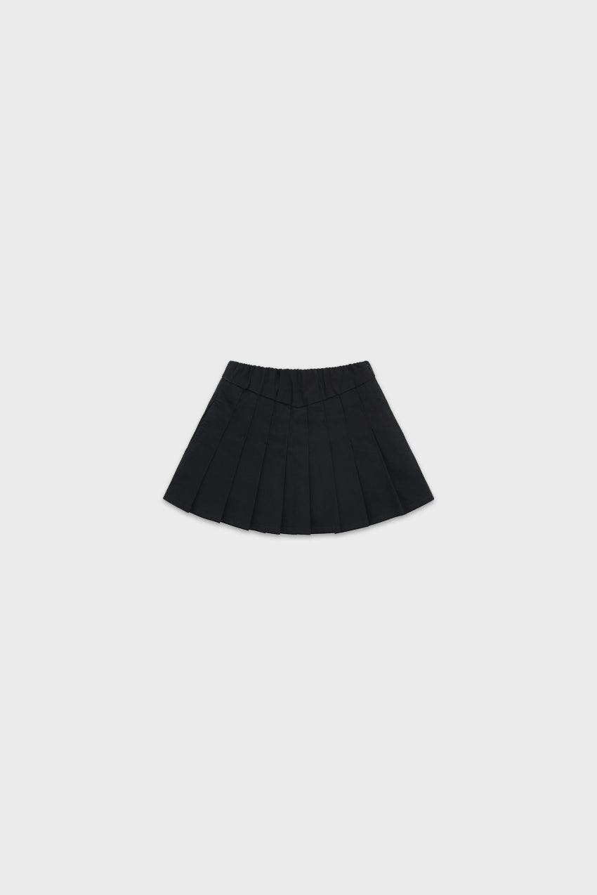 Organic Cotton Pleated Skirt