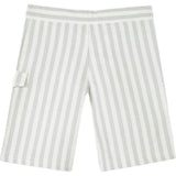 TARTINE ET CHOCOLAT Grey Stripe Cotton Shorts