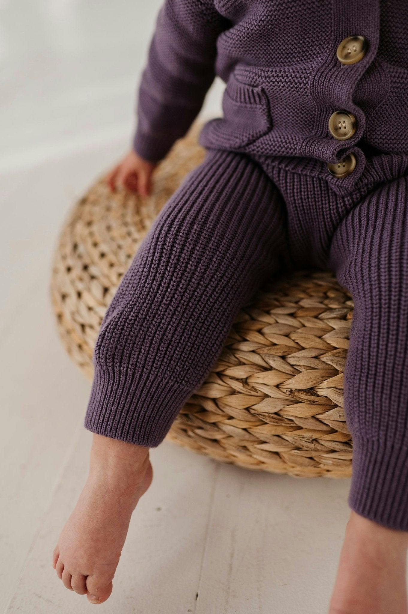 Knit Pants Misty Rose