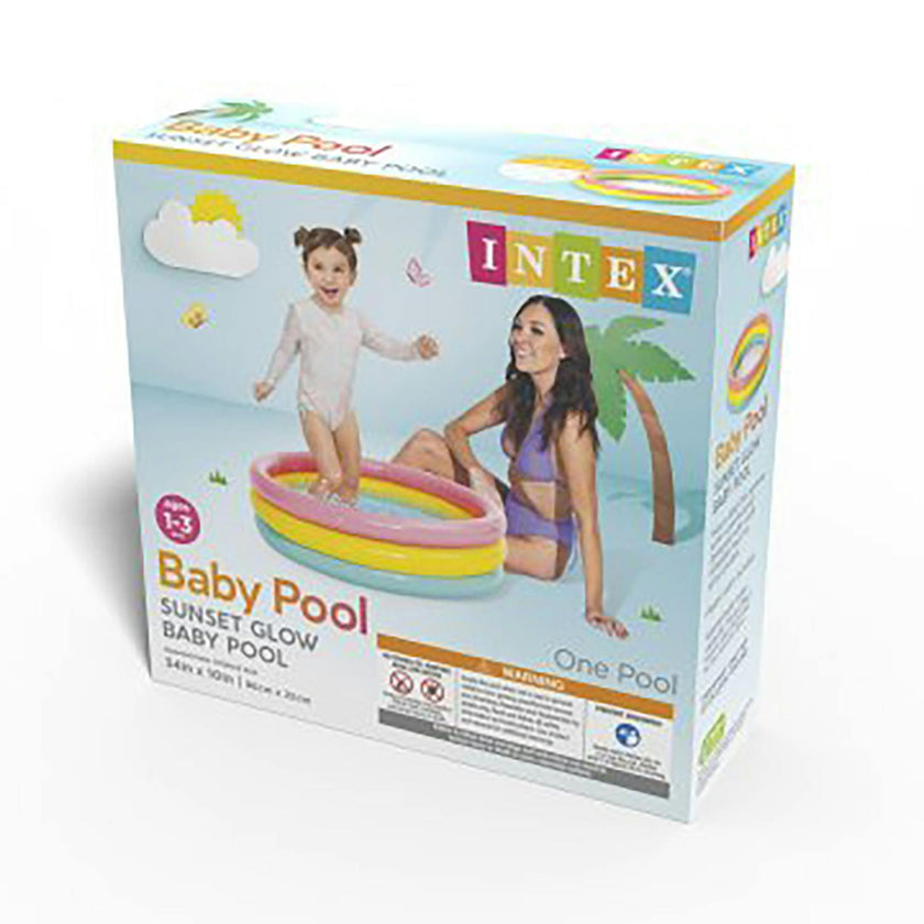 Baby Pool: Sunset Glow - 34x10"
