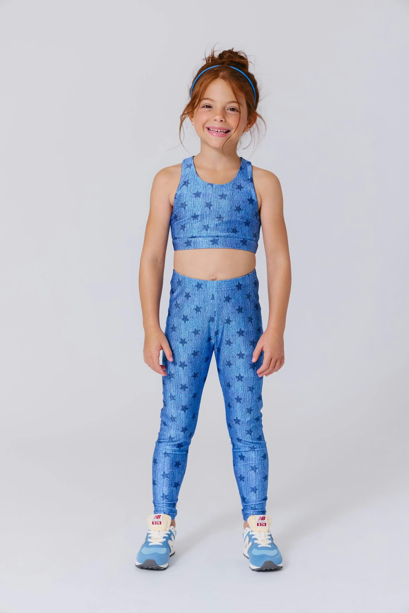 Girls Hi-Shine Leggings