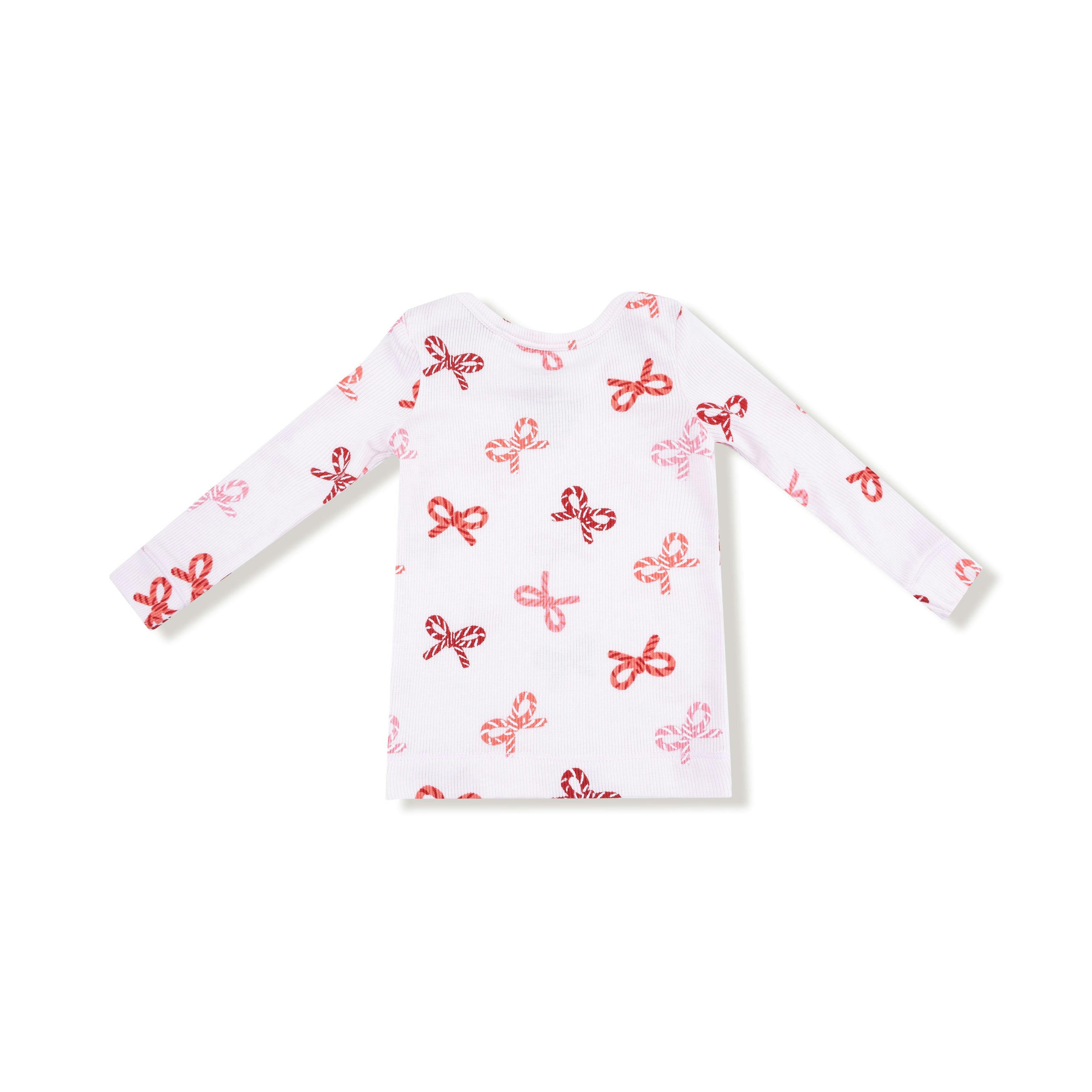 Candy Cane Bows - Loungewear Set