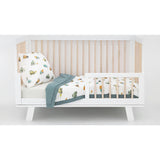 Cotton Muslin Toddler Bedding 3 Piece Set - Work Trucks