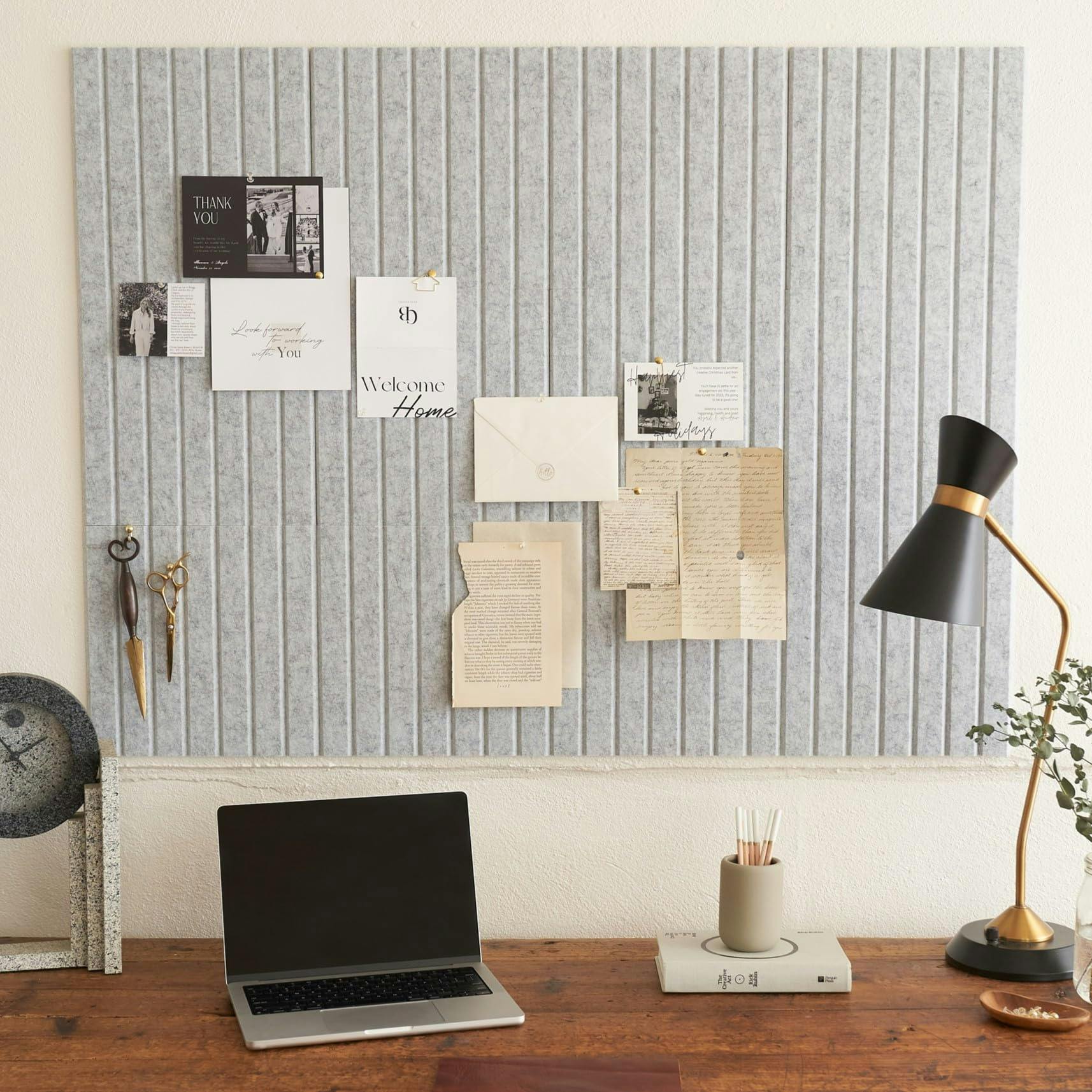Large Felt Bulletin Board - Stylish 35