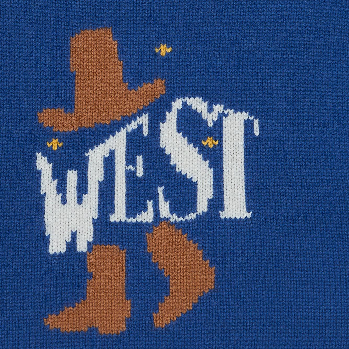 BONTON Misty West Baby Sweater - Bleu Brut