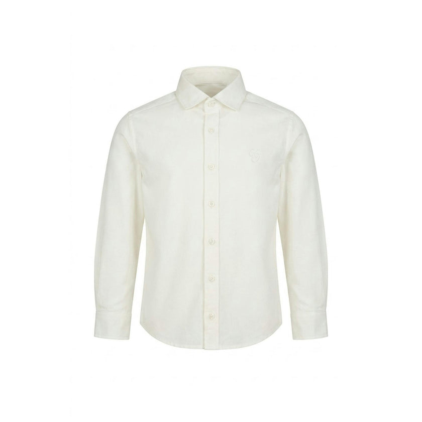 Collared Cotton Dress Shirt