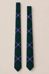 Ties in Emerald Plaid
