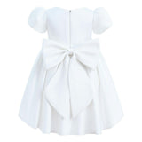 Ivory Leona Floral Teacup Bow Dress