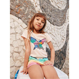 Graffiti Graphic Tee, Pink