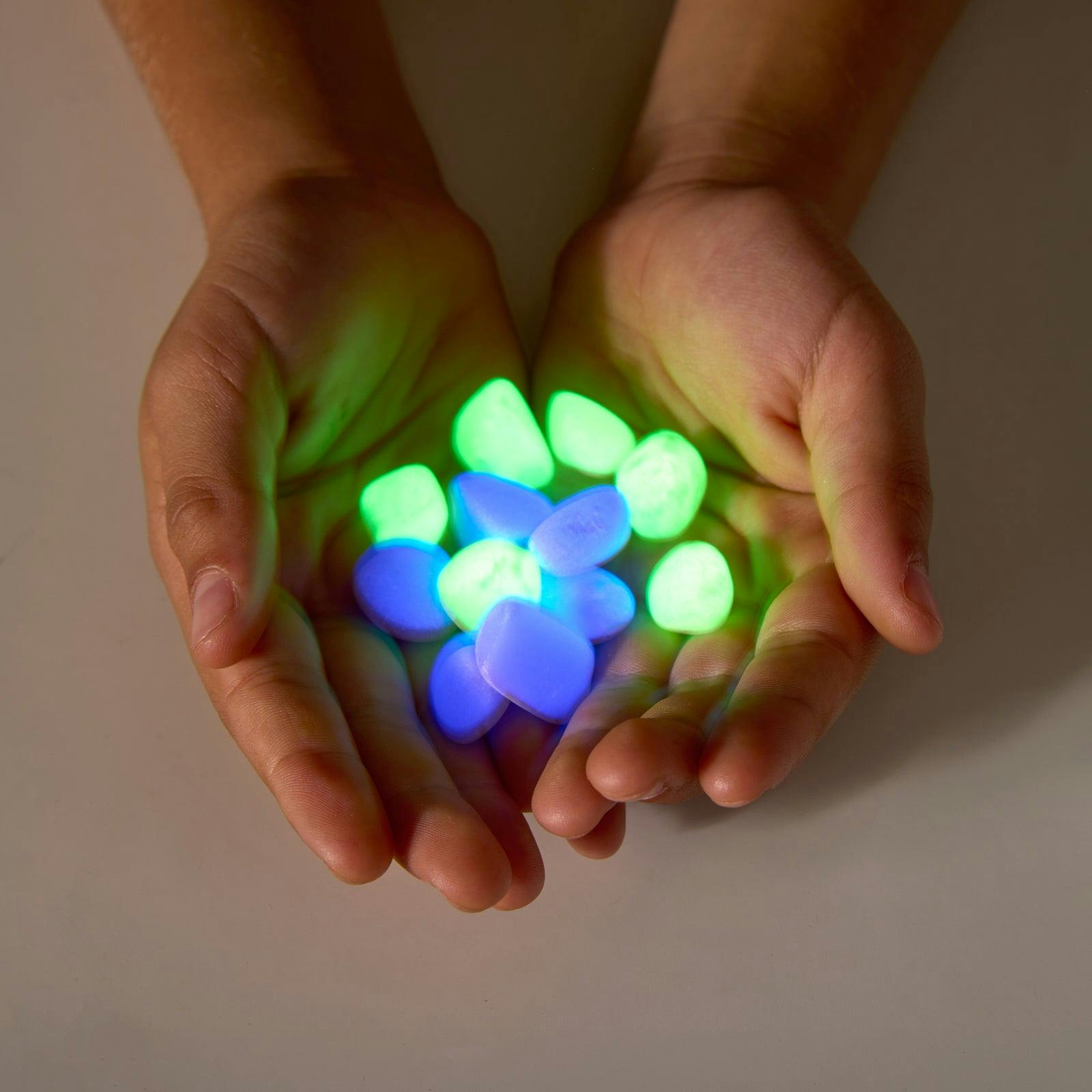 Superbright Glow Pebbles - Limited Edition Mixed Colors