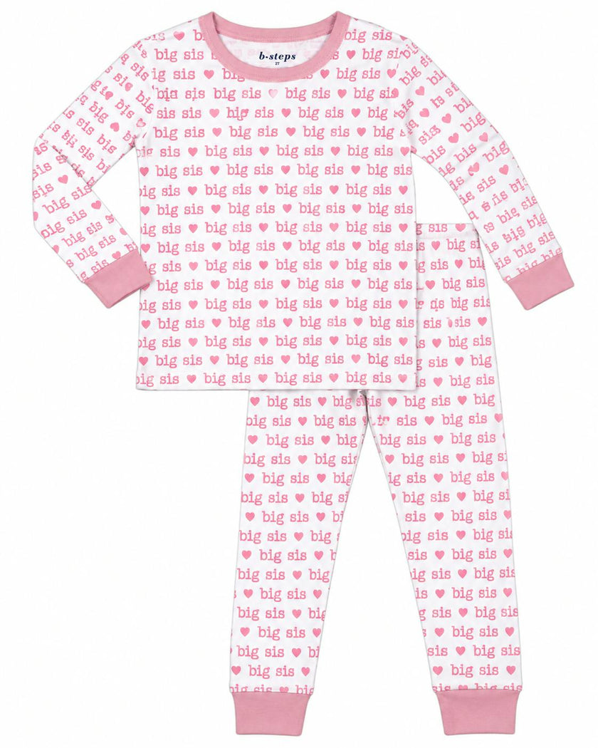 Kids Pajamas - Big Sis - Sibling Collection