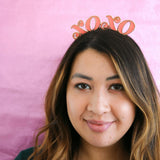 "XOXO" Metal Headband