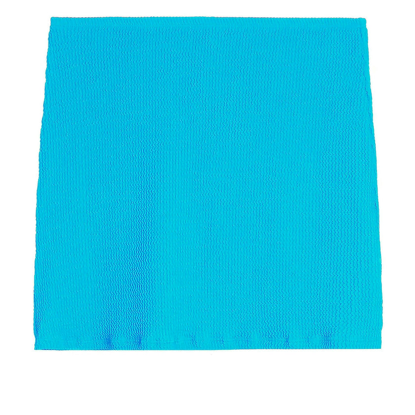 Maura-Crinkle Skirt-Ocean Blue