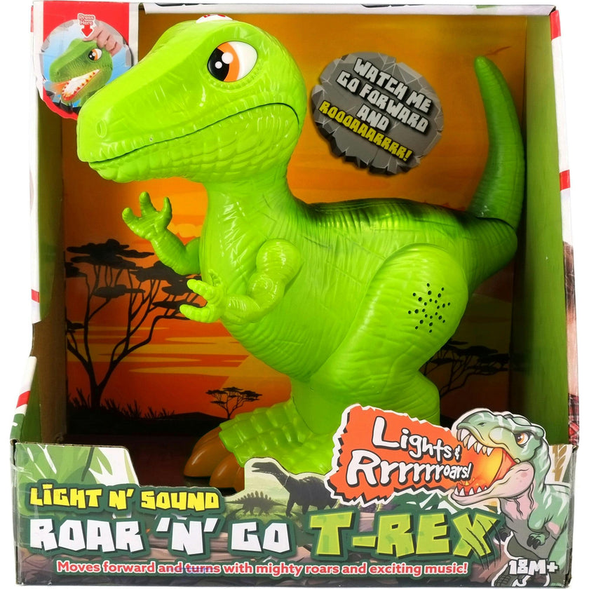 Light N' Sound: Roar N' Go - T-Rex - Action Figure Toy