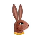 Chocolate Easter Bunny Dinner Plates