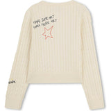 ZADIG & VOLTAIRE Embroidered Soft Cardigan - Off White