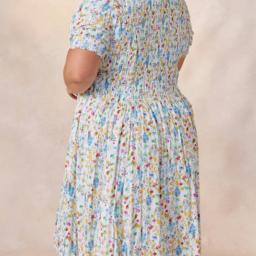 Amelie Dress in Floral Fields